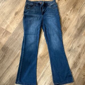 Democracy Dark Blue Flare Jeans